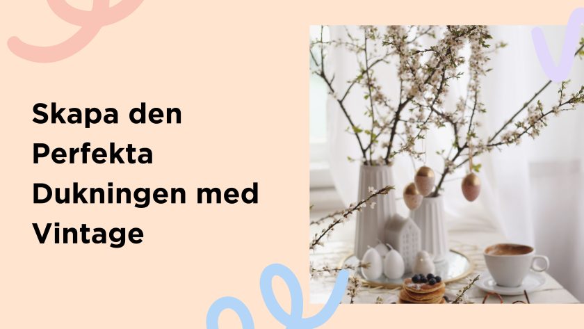 Fira Våffeldagen med en Touch av Vintage