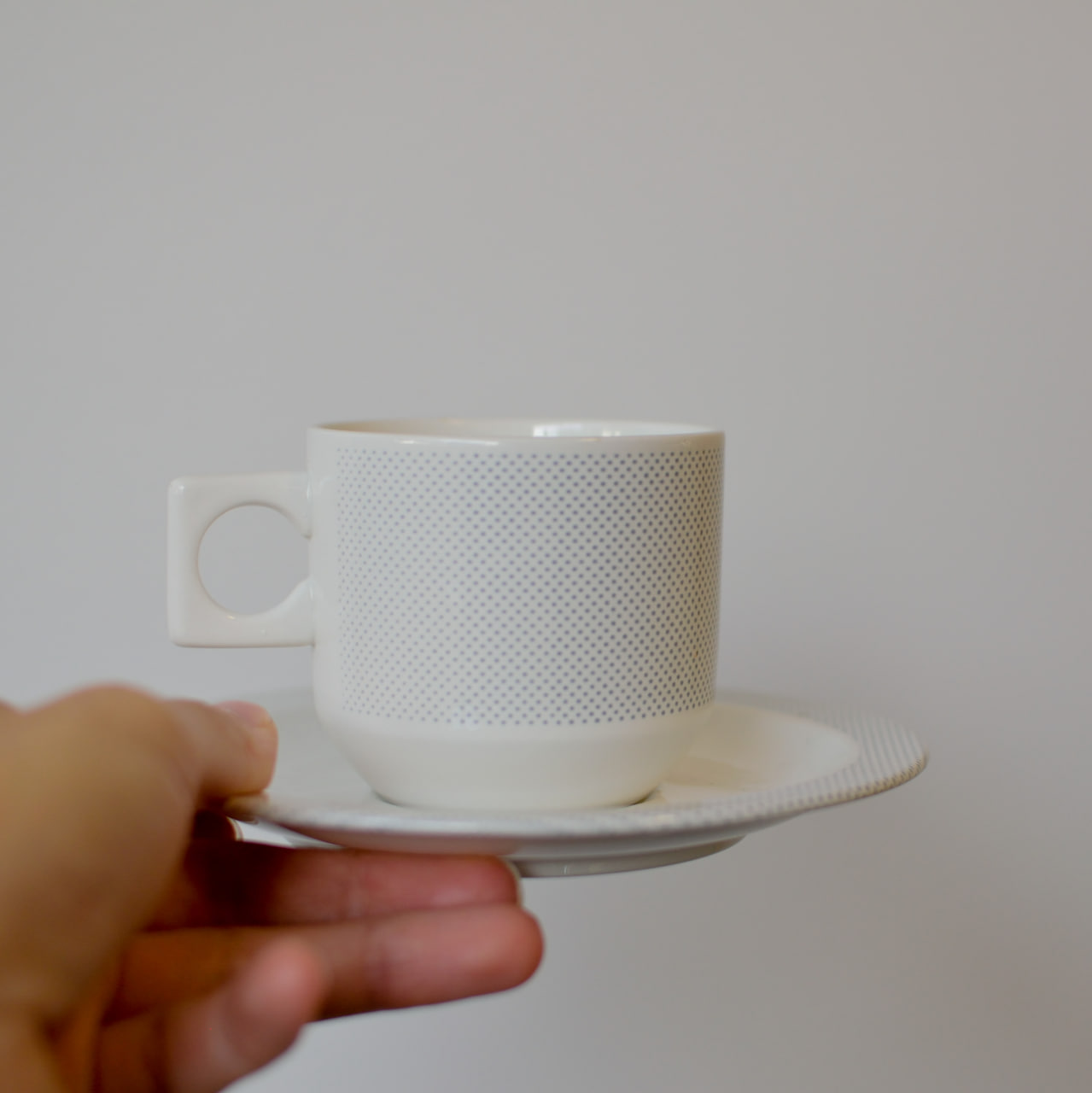 Kaffekoppar Ivory Print Rörstrand Christian von Sydow