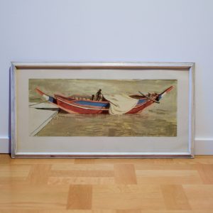 Lars Norrman litografi Senegal