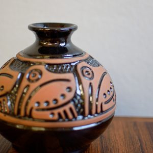Vas Ecuador sgraffito keramik