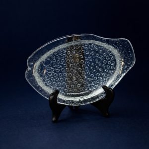 Vickning serveringsfat Pukeberg glas