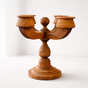 ljusstake furu 1960-tal