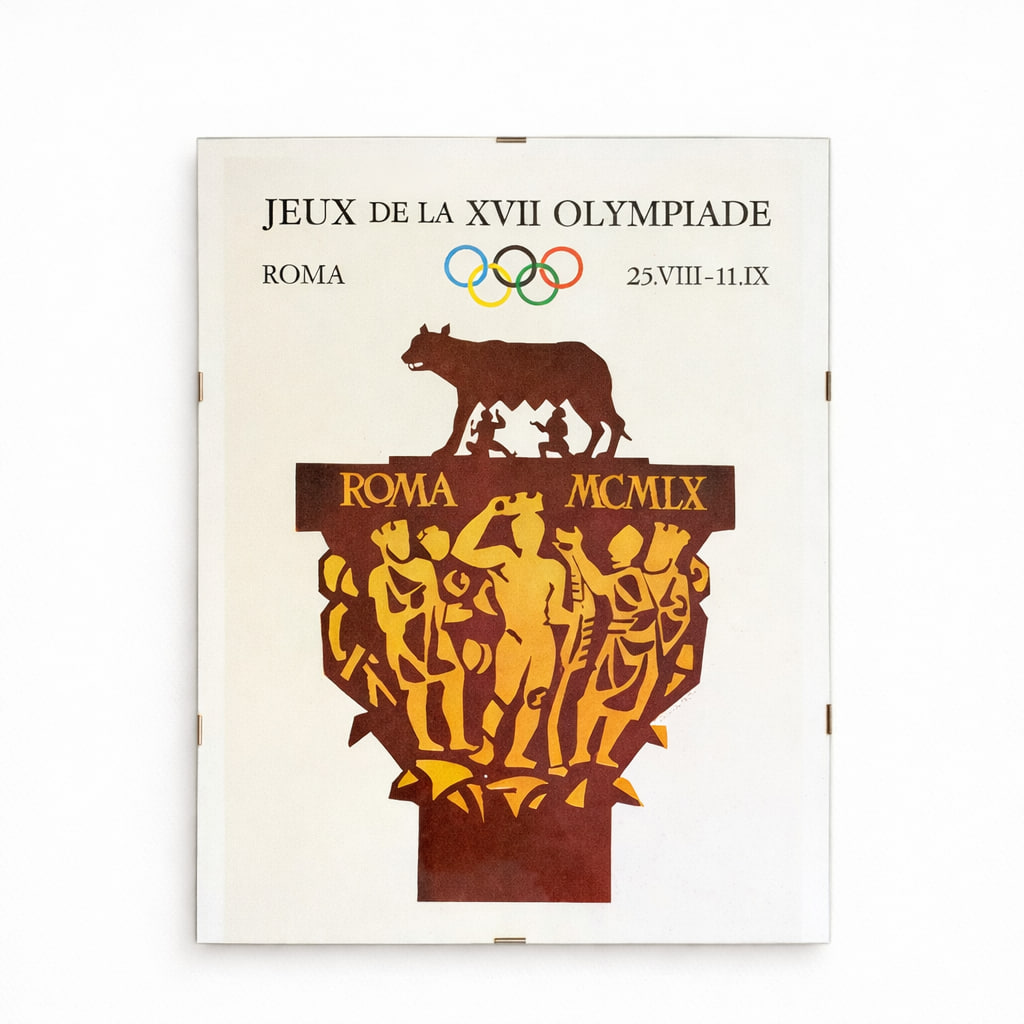 OS Rom 1960 affisch Armando Testa