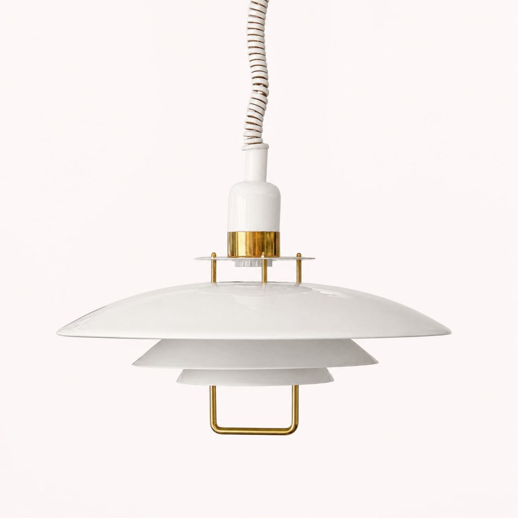 Belid T214 taklampa vit