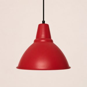 IKEA taklampa rödrosa