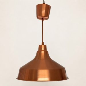 Taklampa kopparfärgad metall