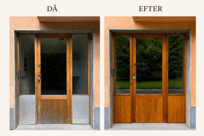 renovering av portrarna retrodeco stockholm då och efter