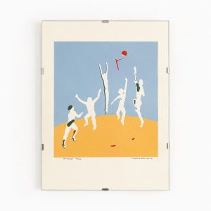 Sven Karlsson signerad grafik 1981